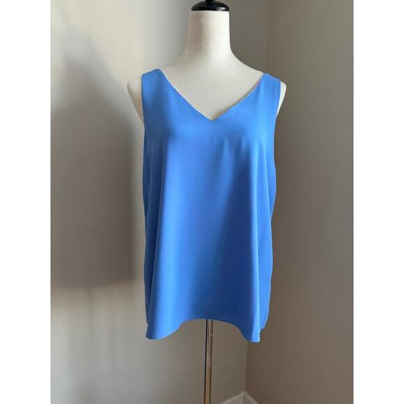 Lilly Pulitzer Reversible Tank Top Pink Floral & Blue – Medium (Est.) - Picture 6 of 9